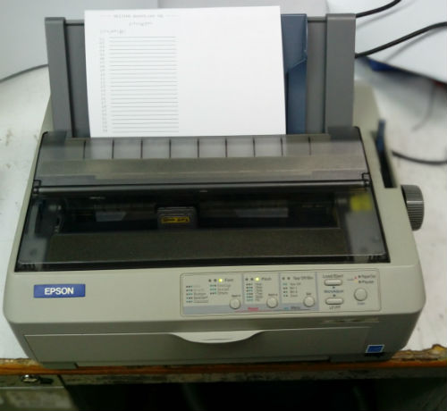 Epson LQ-590點陣式打印機